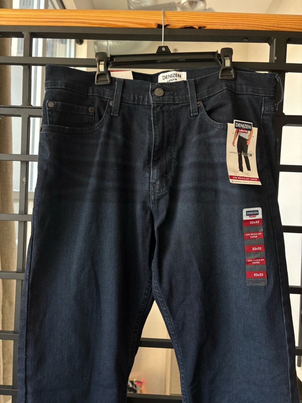Levi's Dark Indigo Relaxed Straight Jeans